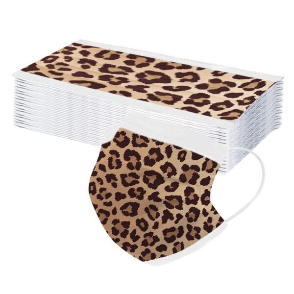 Animal Print Anti-Wind Fabric Dirt Unisex  Face Masks - Image 3