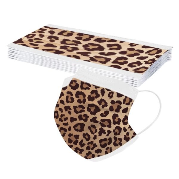 Animal Print Anti-Wind Fabric Dirt Unisex  Face Masks - Image 4